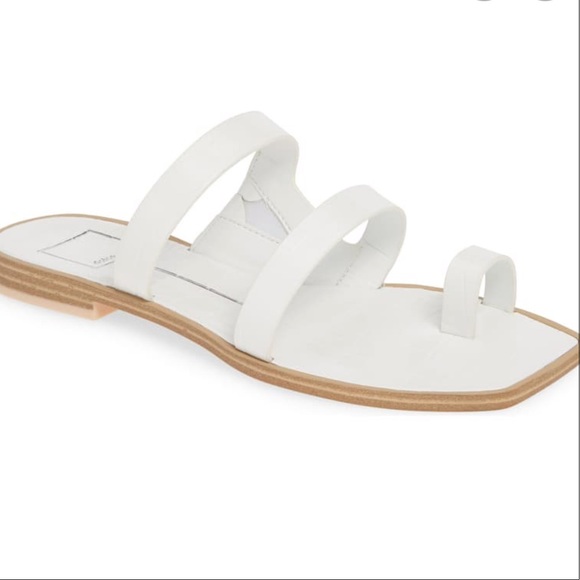 dolce vita isala 3 croc textured slide sandal